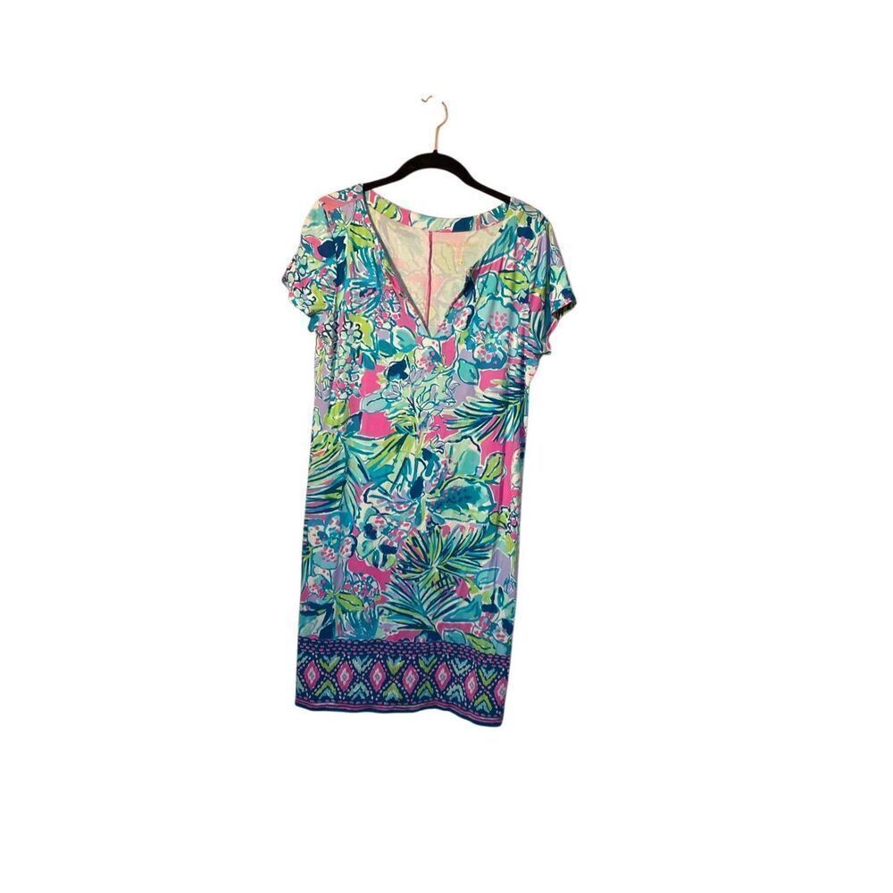Lilly Pulitzer women’s sophiletta early bloom, short sleeve, dress, size medium
